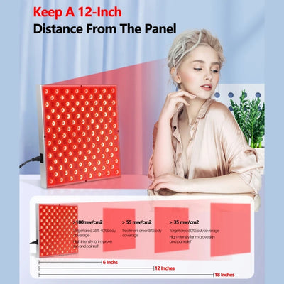 LED Red Light Therapy Panel for Anti Aging Skin Care - Smarsty