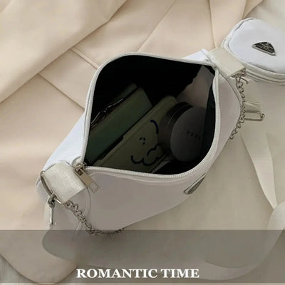 Nylon Crossbody Bag For Women Lightweight Portable Everyday - Smarsty