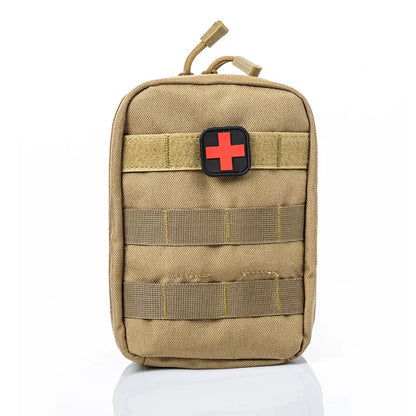 Survival Pouch Outdoor Medical Box Large Size SOS Bag/Package Tactical First Aid Bag Medical Kit Bag Molle EMT Emergency by Smarsty