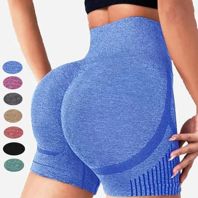 Yoga shorts, high waisted and hip lifting yoga pants, running and fitness pants, yoga clothes, sportswear - Smarsty