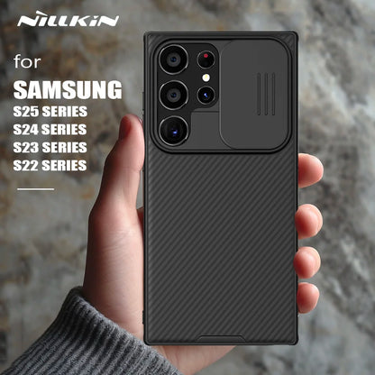 Galaxy Case With CamShield Slide Camera Cover Shockproof - Smarsty