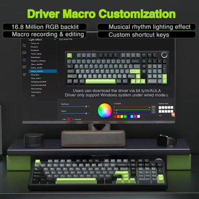 Gaming Mechanical Keyboard With Wireless Three Mode - Smarsty