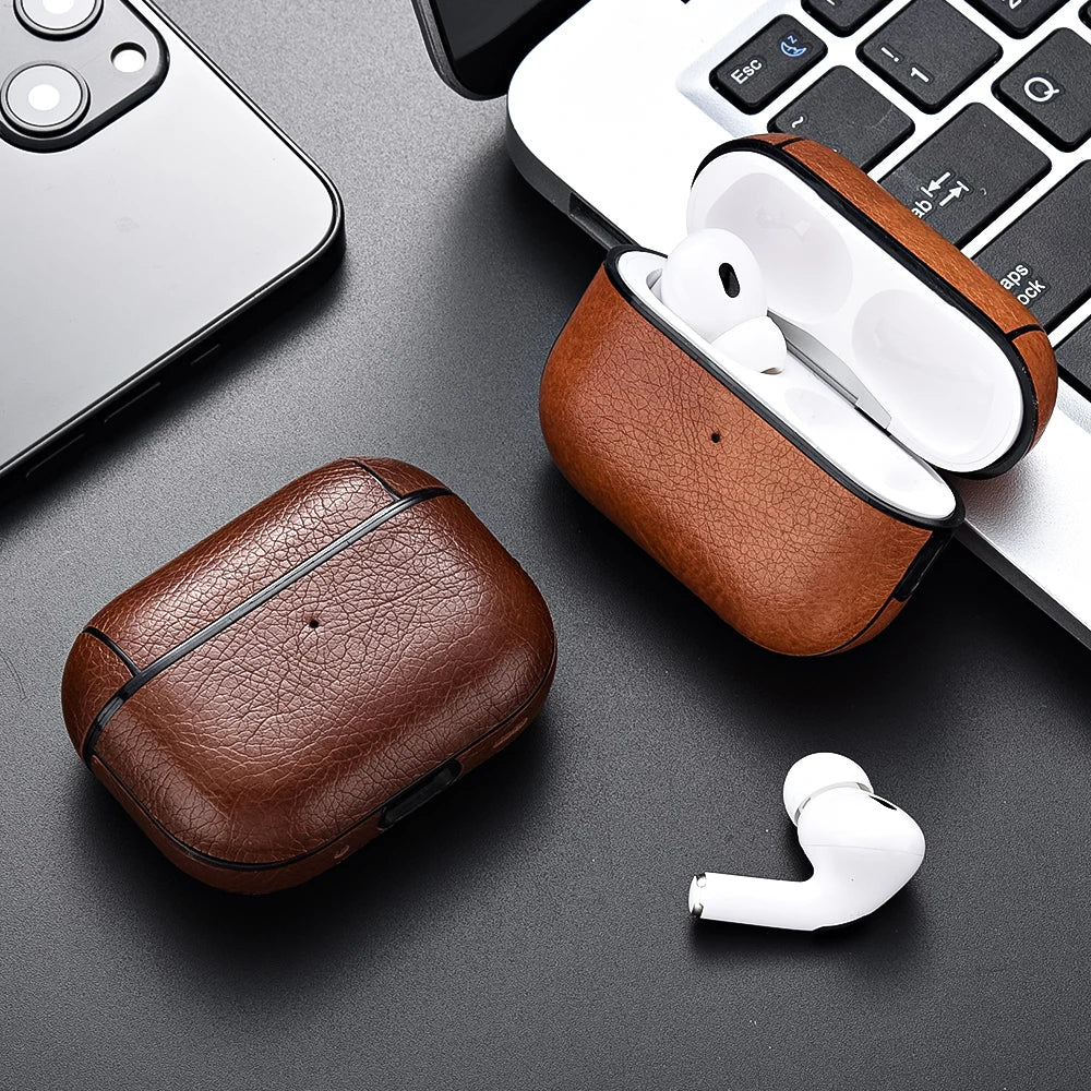 Leather Case for AirPods Pro 2 with Durable Protection - Smarsty