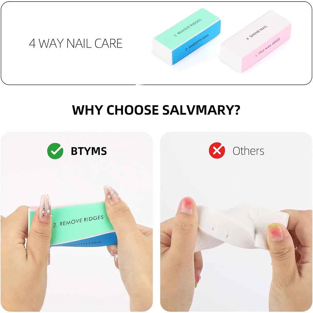 Professional Nail Buffer Block for Smooth Shine - Smarsty