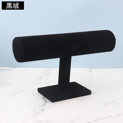 Velvet Jewelry Display Stand for Necklaces and Bracelets - Smarsty