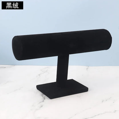 Velvet Jewelry Display Stand for Necklaces and Bracelets - Smarsty