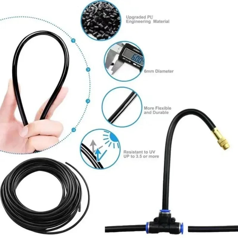 Universal Automatic Irrigation Sprinkler Kit for Efficient Watering - Smarsty