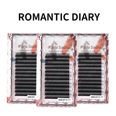Maria 5D W Lashes Easy Fan Eyelash Extensions - Smarsty
