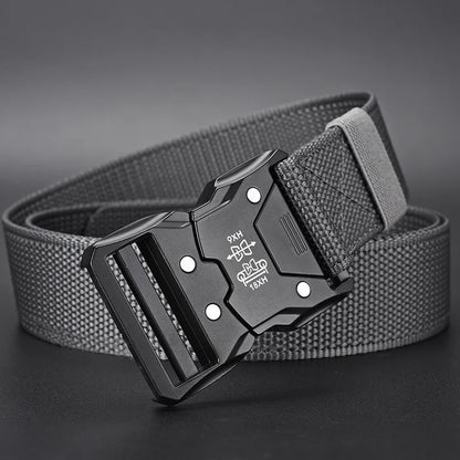 Tactical Waist Belt with Durable Automatic Buckle - Smarsty