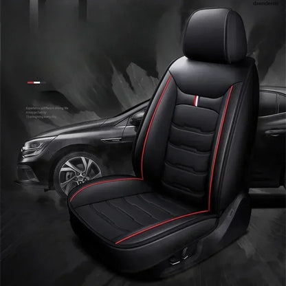 PU Leather Car Seat Cover Four Seasons Universal Fit - Smarsty