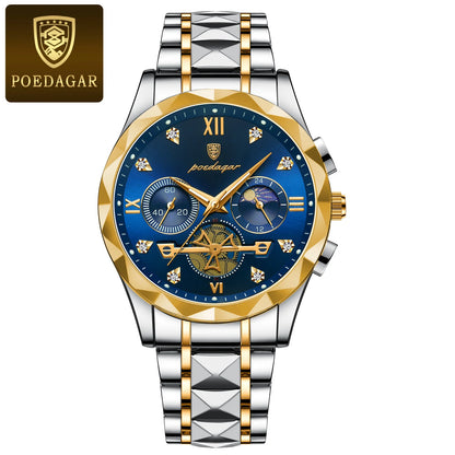 Luxury Waterproof Chronograph Watch for Men - Smarsty