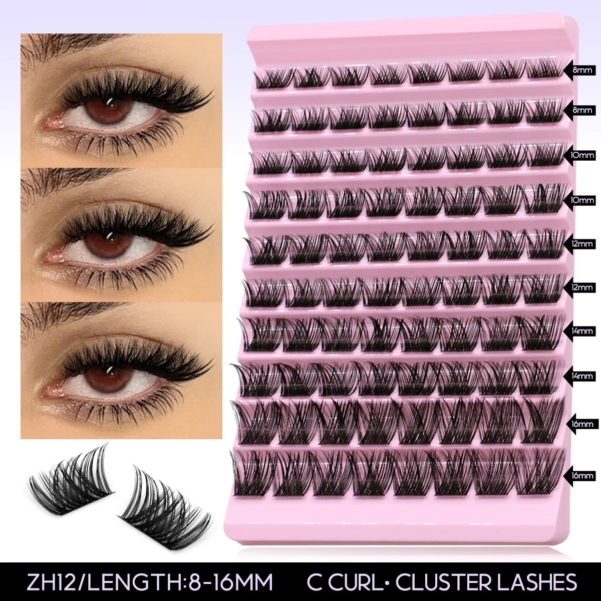 DIY Eyelash Extension Kit for Natural Long Lashes - Smarsty