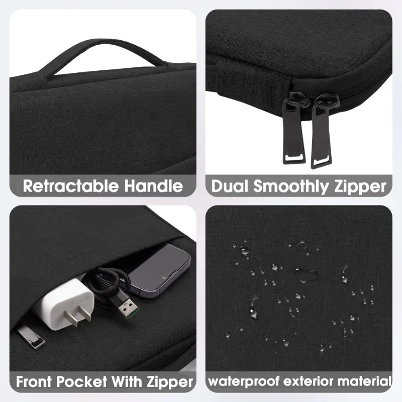 Premium Zippered Laptop Sleeve for 11 to 16 Inch Notebooks