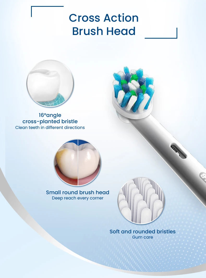 Oral B D100 Electric Toothbrush for Deep Cleaning - Smarsty