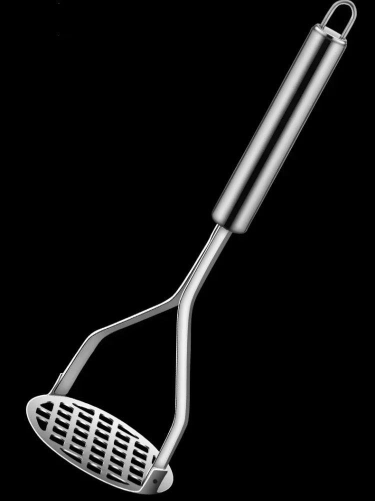 Stainless Steel Potato Masher Pumpkin Garlic Vegetable Fruit Easy Mud Press Grinder Children Food Crusher Kitchen Accessories