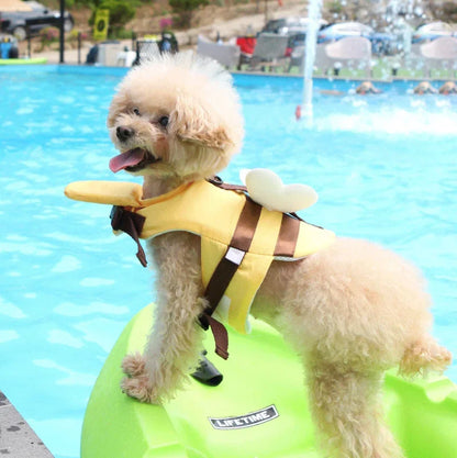 Summer Waterproof Dog Swimsuit Life Jacket for Safety - Smarsty