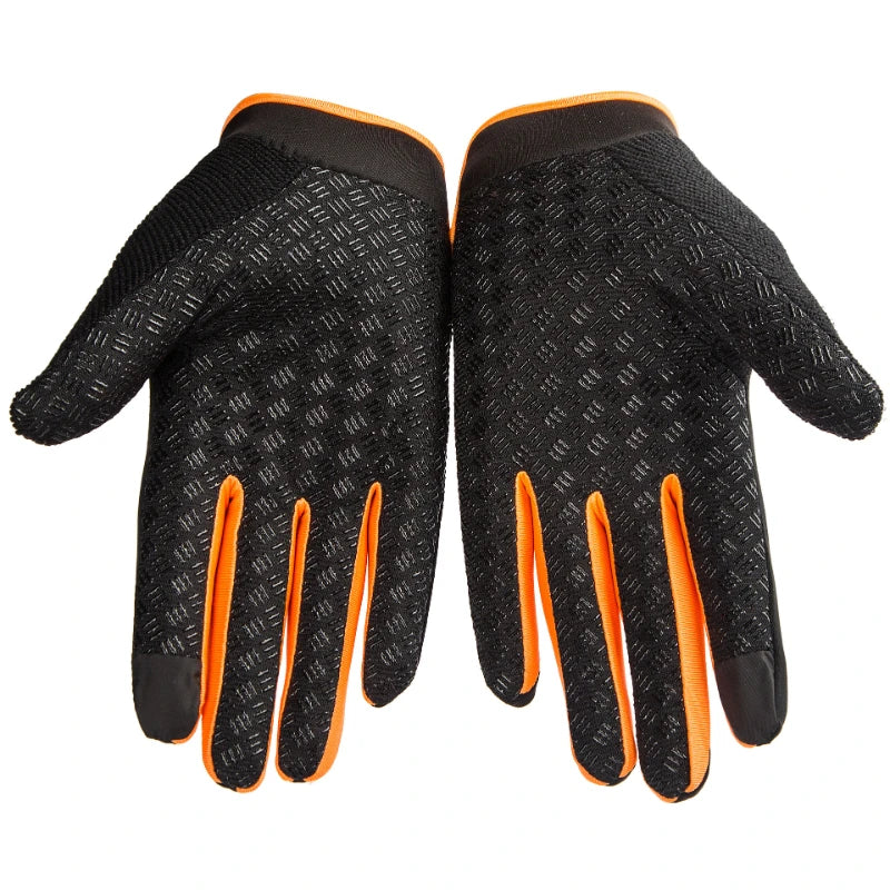 Men Full Finger Cycling Gloves Touch Screen Outdoor Sports - Smarsty