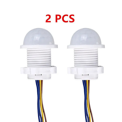 2PCS Smart PIR Motion Sensor Light Switches Auto On Off - Smarsty