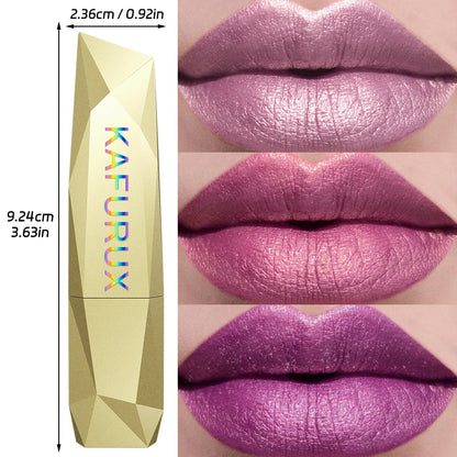 Bold Metallic Lipstick Set for Long Lasting Shine - Smarsty