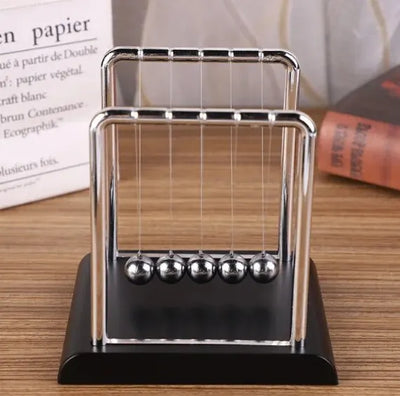 Newton's Cradle Balance Steel Ball Teaching Supplies Physics Science Pendulum Desktop Toys Stress Relief Gifts Home Decoration - Smarsty