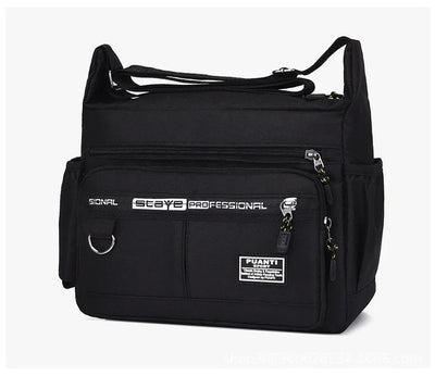Mens Messenger Bag Crossbody Satchel Waterproof Oxford - Smarsty