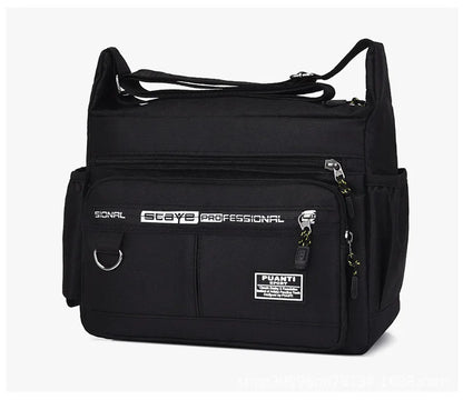 Mens Messenger Bag Crossbody Satchel Waterproof Oxford - Smarsty