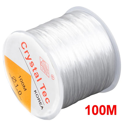 100m Strong Elastic Beading Thread Stretchable Durable - Smarsty