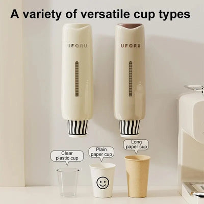 Home Perforation-Free Water Dispenser Cup Extractor,Living Room Kitchen Wall-mounted Bracket by Smarsty