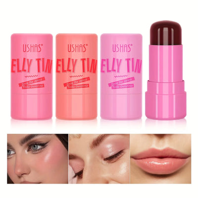 Multi-Use Jelly Blush Stick for Hydrated Lip and Cheek - Smarsty