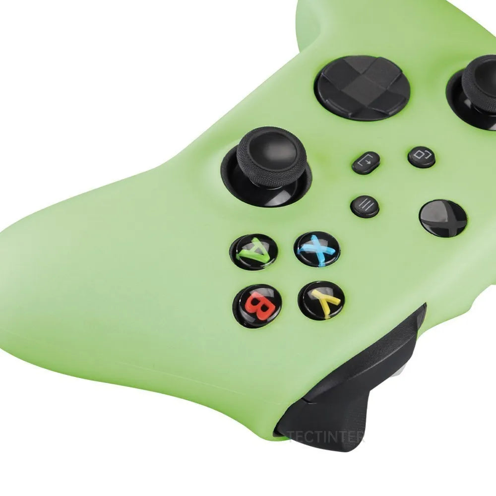 Luminous Green Silicone Protective Case for Xbox Controller - Smarsty