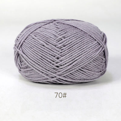Soft Milk Cotton Yarn for Hand Knitting Projects - Smarsty