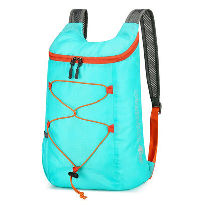 10L Foldable Portable Backpack Splashproof Folding Mountaineering Bag Ultralight Travel Daypack Bag Sports Daypack for Men Women - Smarsty