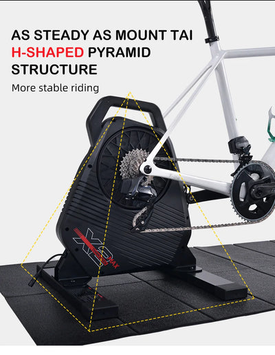 New ThinkRider X2Max Smart Bike Trainer MTB Road Bicycle home trainer Built-in Power Meter power meter Compatible - Smarsty