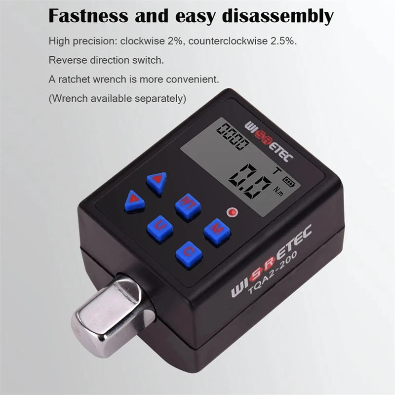Digital Torque Meter Adjustable Professional Electronic Wrench - Smarsty