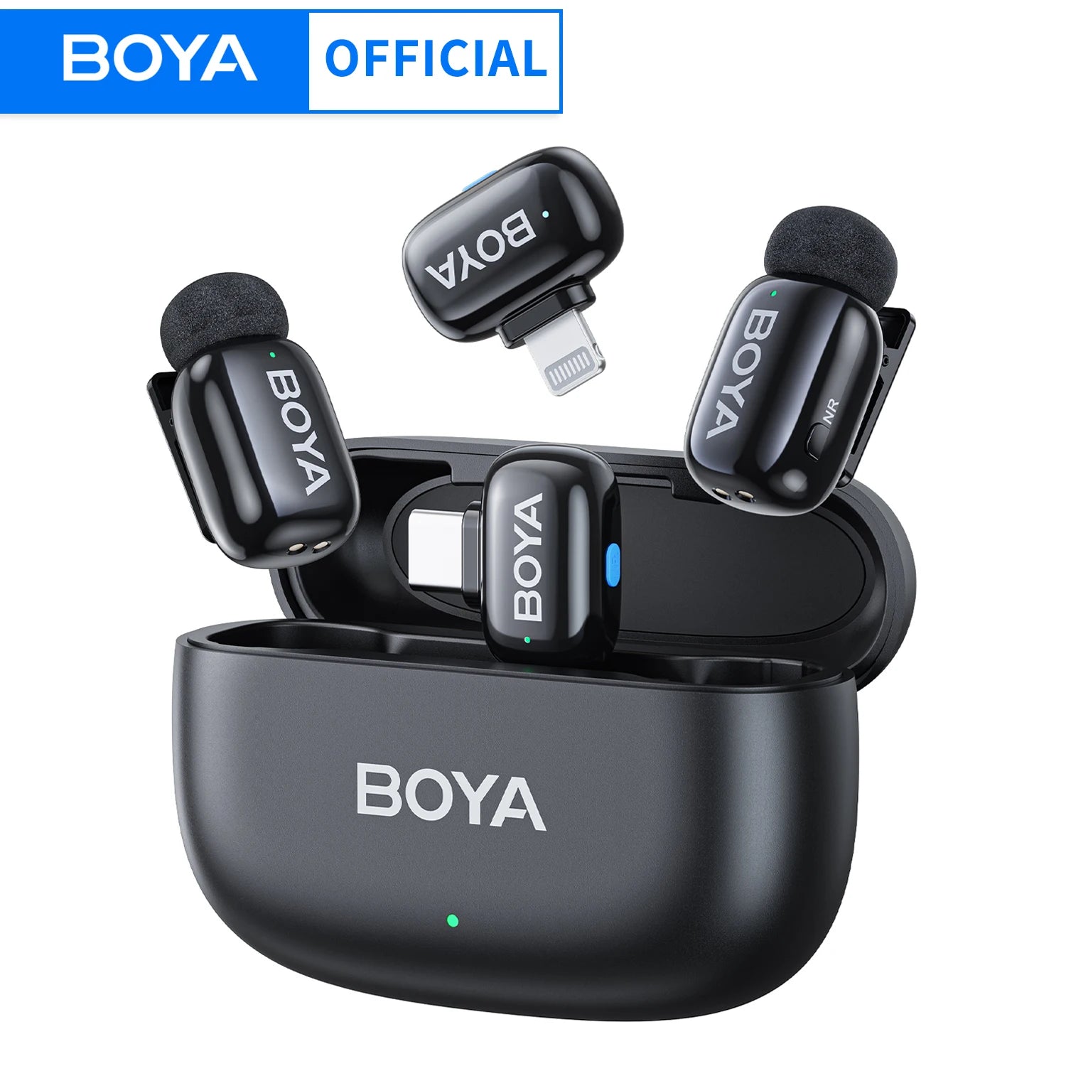 Boya Mini Wireless Lavalier Microphone for Mobile Recording - Smarsty