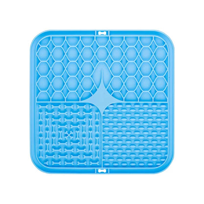 Silicone Pet Lick Mat for Slow Feeding Dogs - Smarsty