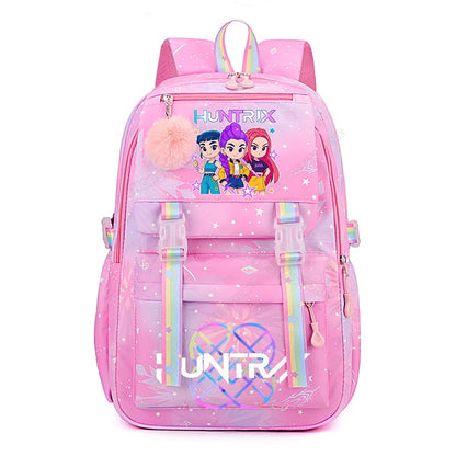 Cartoon Style Kids Backpack With High Capacity For School - Smarsty
