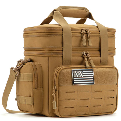 18L Expandable Tactical Lunch Box Insulated Cooler Bag - Smarsty