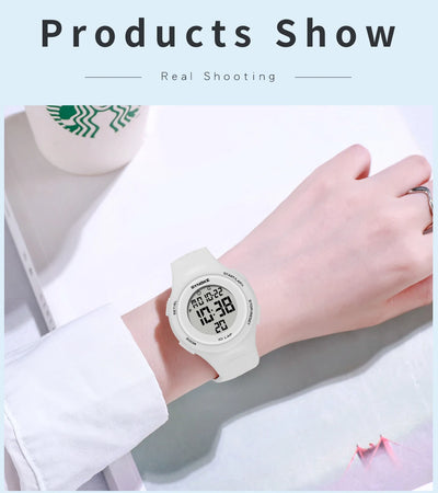 Waterproof Military Sport Watch for Men with LED Display - Smarsty