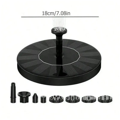 Solar Powered Mini Fountain for Garden Decor - Smarsty
