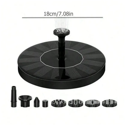 Solar Powered Mini Fountain for Garden Decor - Smarsty