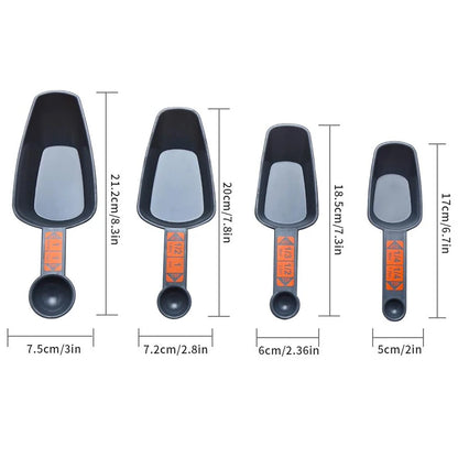 4 Piece Eco-Friendly Measuring Spoons Set for Baking - Smarsty