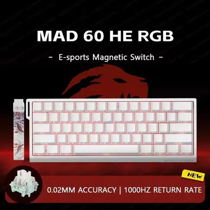 Mechanical Keyboard With Hot Swap And Adjustable Keystroke