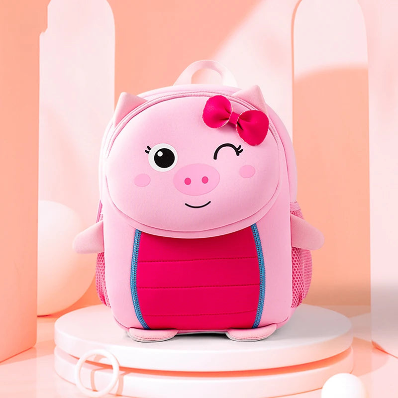 3D Biomimetic Animal Kids Backpack School Bag For Daily Use - Smarsty