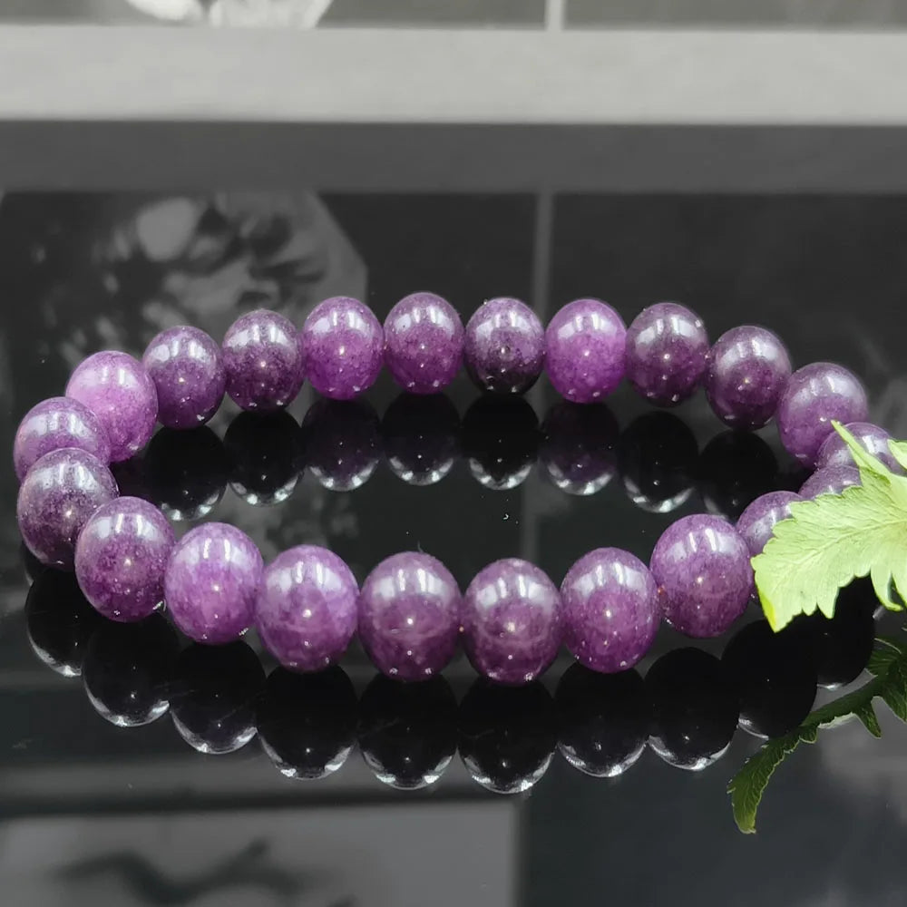 8MM Natural Epidote Zoisite Bead Bracelet for Healing - Smarsty