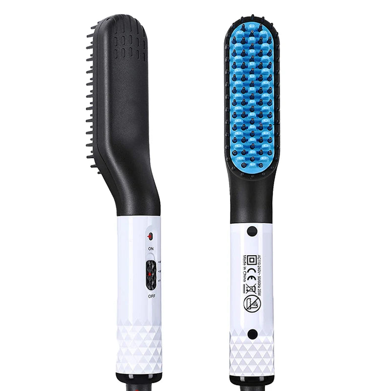 Electric Hot Comb Straightener for Quick Beard Care - Smarsty