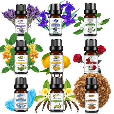 10Ml Essential Oil Fruit Flavor Natural Plant Making Diffuser Essential Oil Mango Pineapple Flavoring Oil for DIY Soap Candles - Smarsty