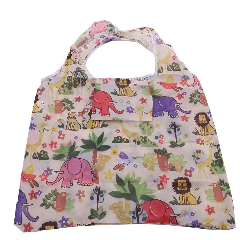 Foldable Shopping Bags Large Capacity Travel Essential - Smarsty