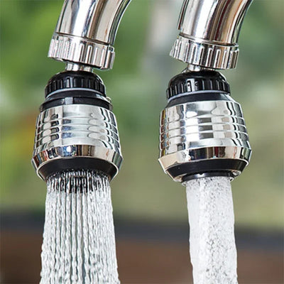 Kitchen Gadgets 2 Modes 360 Rotatable Bubbler High Pressure Faucet Extender Water Saving Bathroom Kitchen Accessories Supplies by Smarsty
