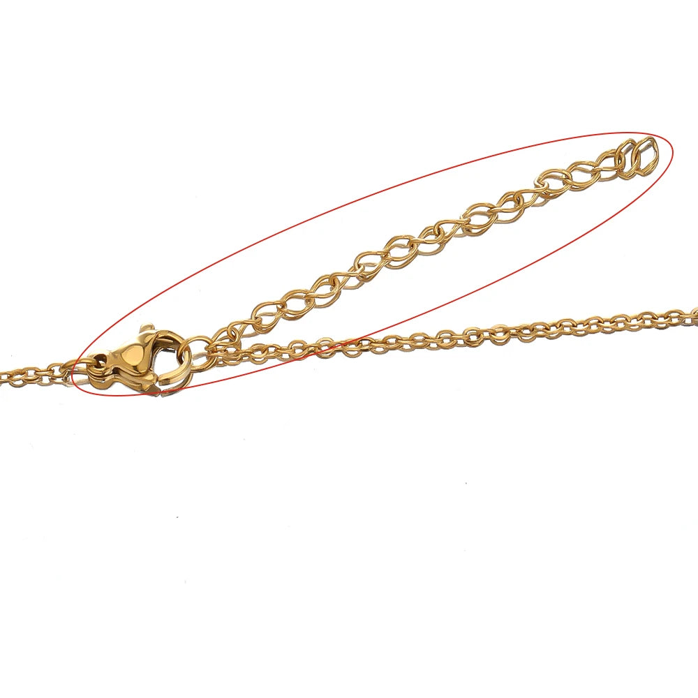 Stainless Steel Extension Chain With Secure Lobster Clasps - Smarsty